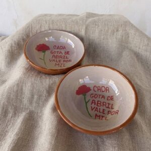 taça em barro 25 de Abril