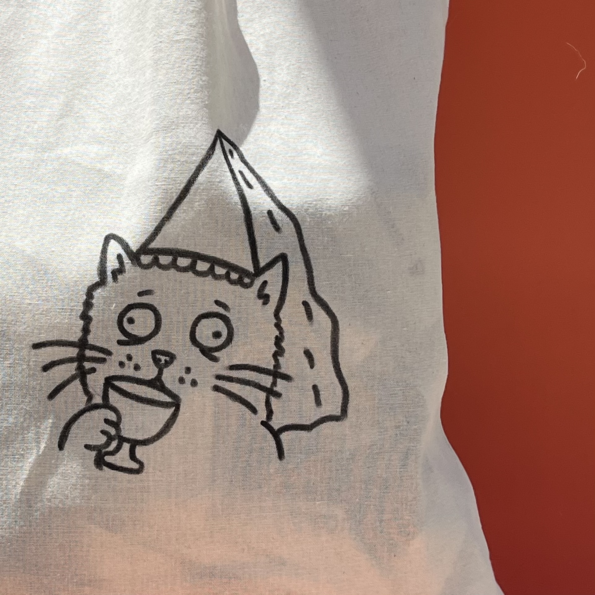 tote bag - sua alteza, mao de gato