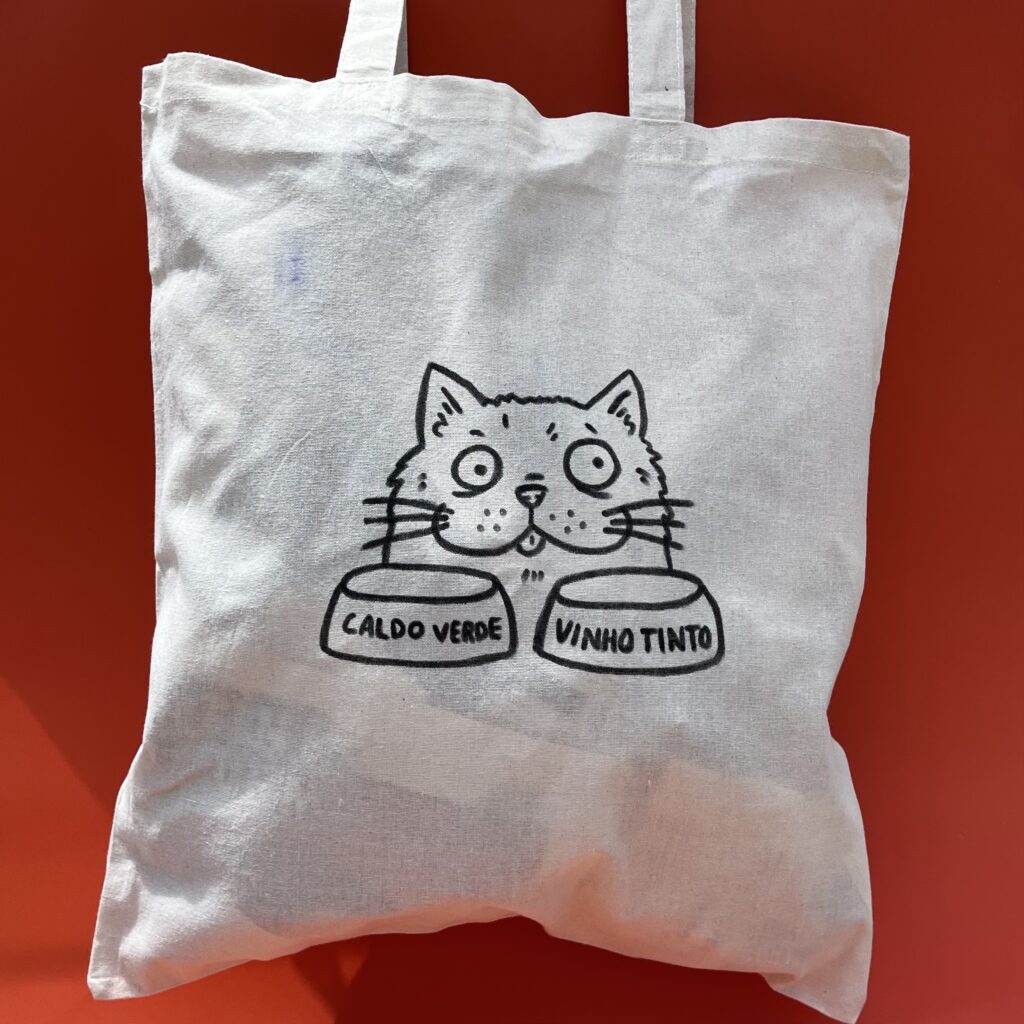 tote bag - clássica mão de gato